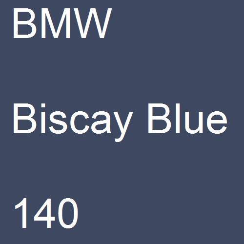 BMW, Biscay Blue, 140.